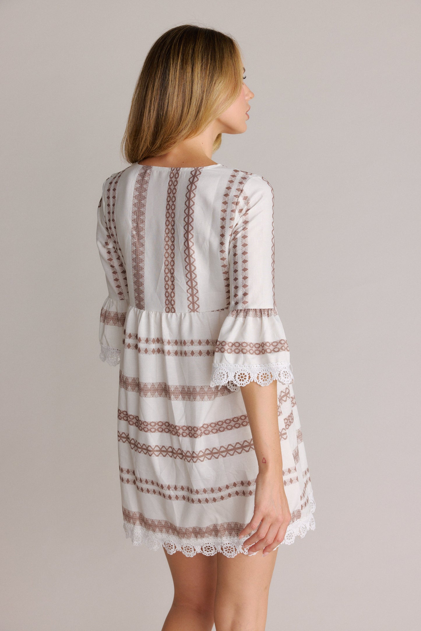 Perfect Boho Style Mini Dress