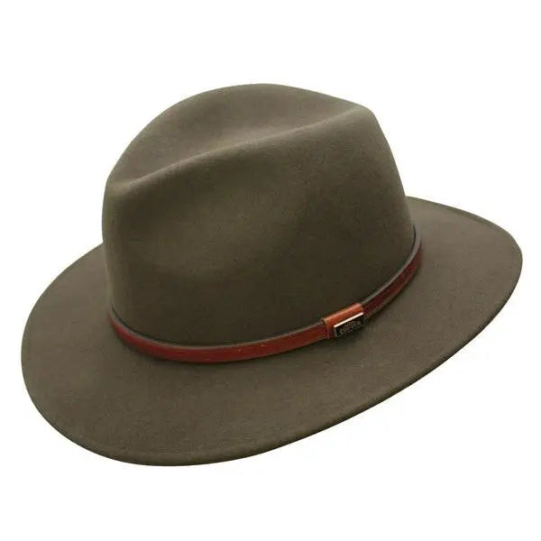 Australian Wool Conner Hat Loden Olive